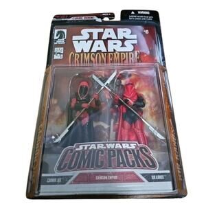 2006 Star Wars Comic Pack 01 Crimson Empire 6 Carnor Jax & Kir Kanos Figures